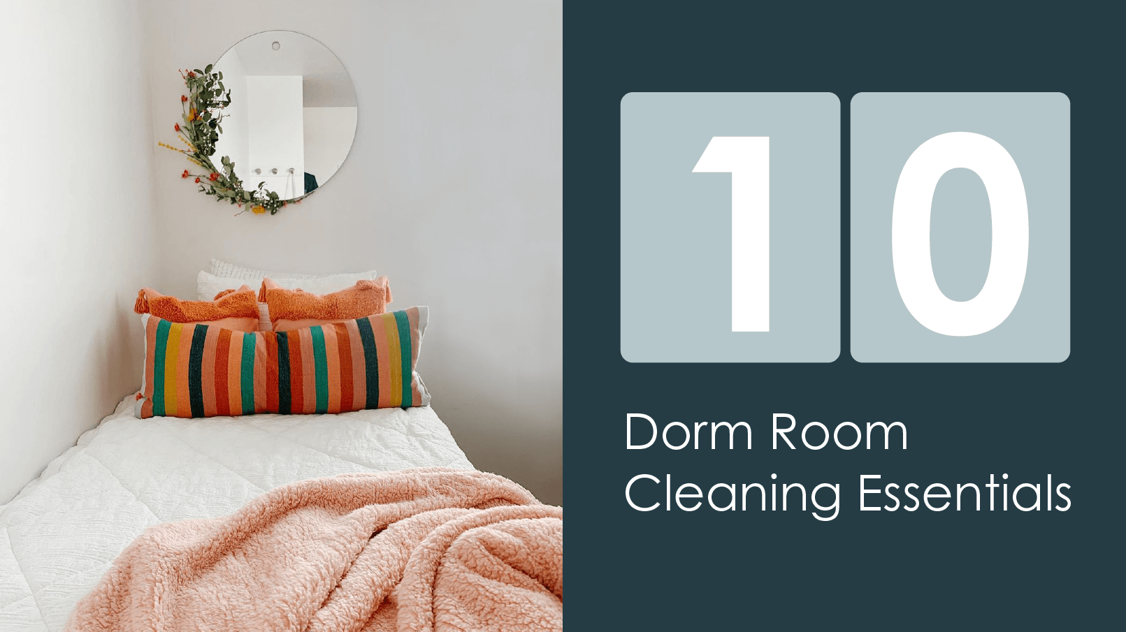 10 Dorm Room Cleaning Essentials Beddy's