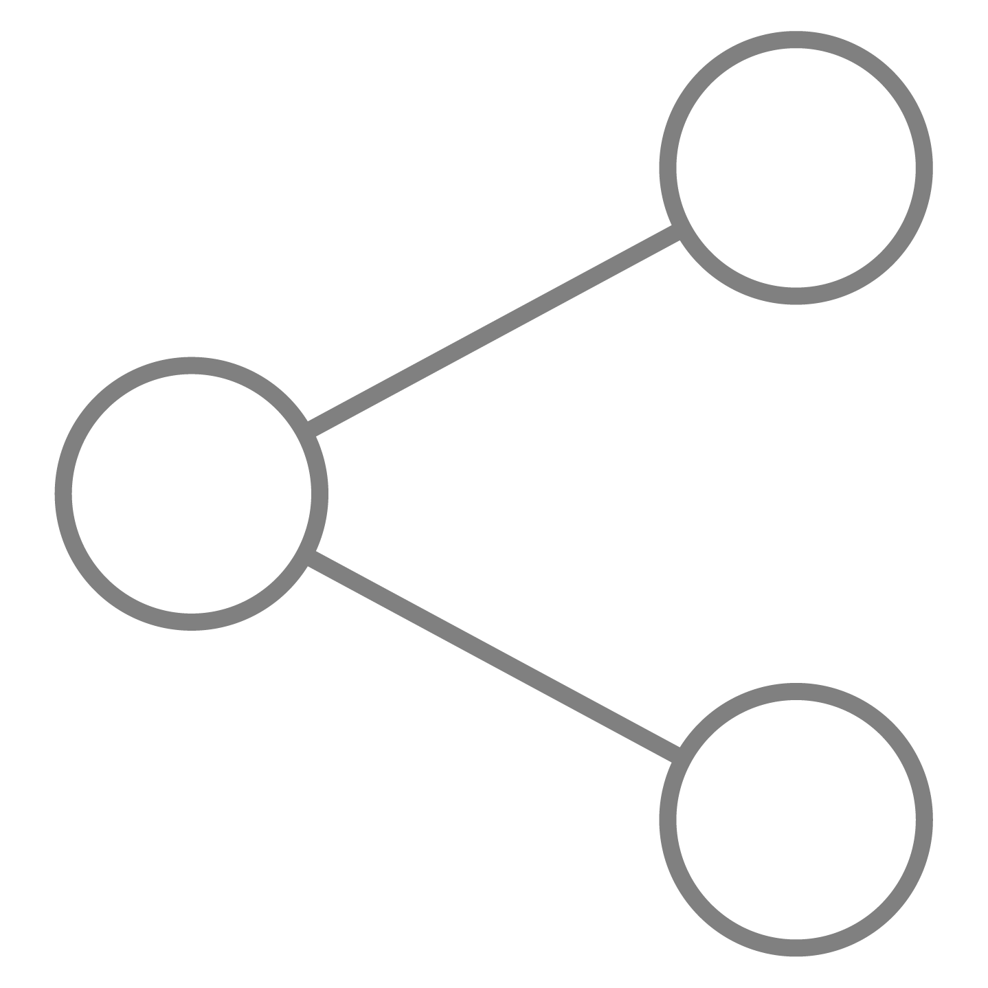 Copy link to share icon