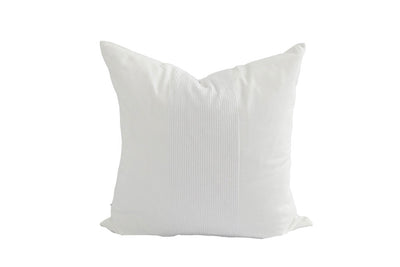 White textured pillow