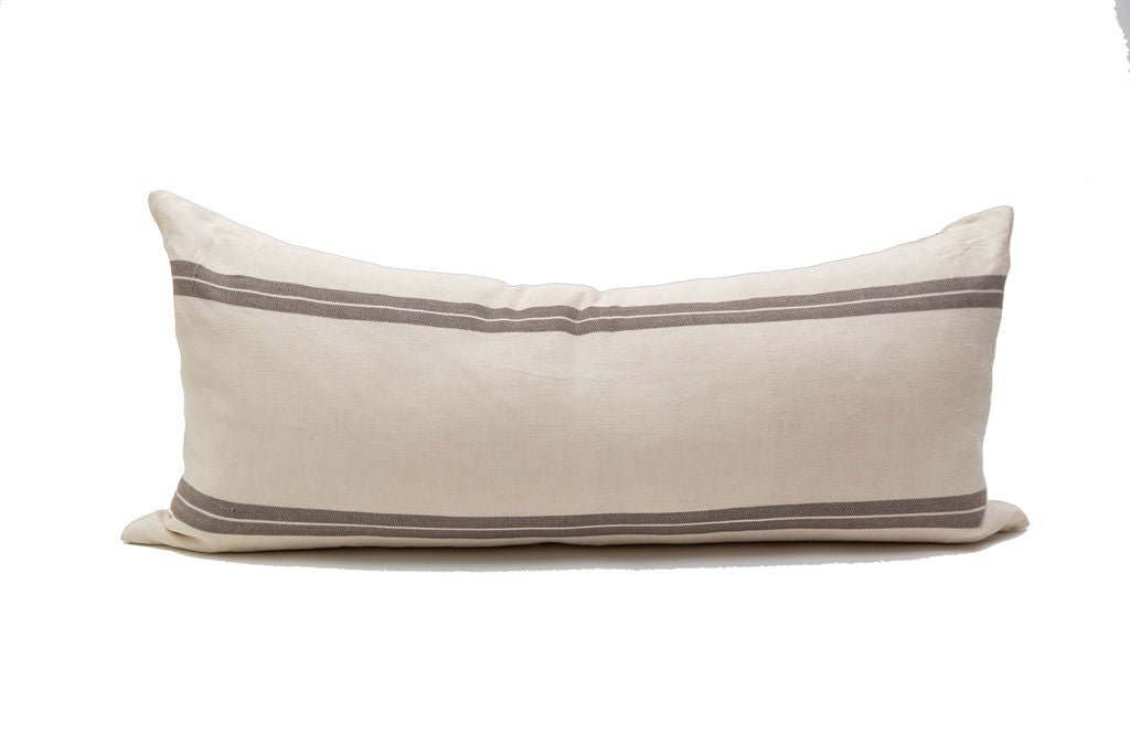 Spencer Luxe XL Cream Lumbar Pillow Cover Beddy s