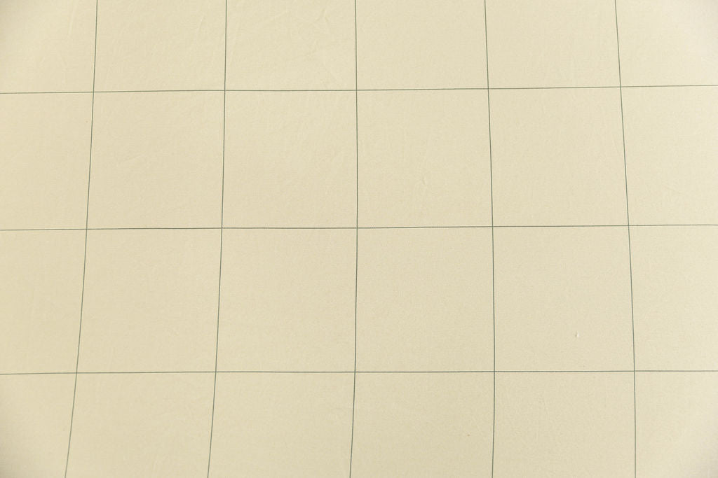 A close up detailed view of a khaki green zipper bedding interior.