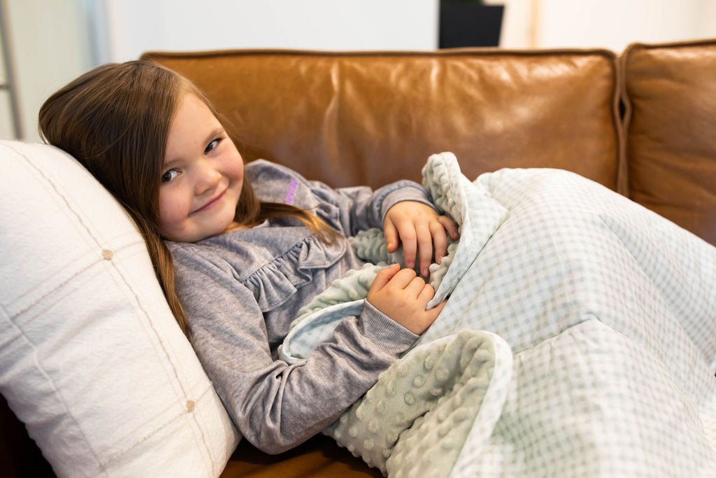 Chloe Mini Gingham Blanket | Beddy’s