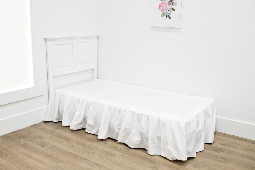 Gathered Twin Bed Skirt