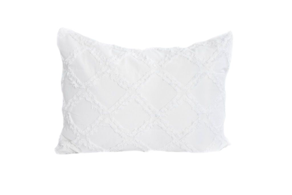 Black lace Ribbon. Throw Pillow by Monochrome Lace