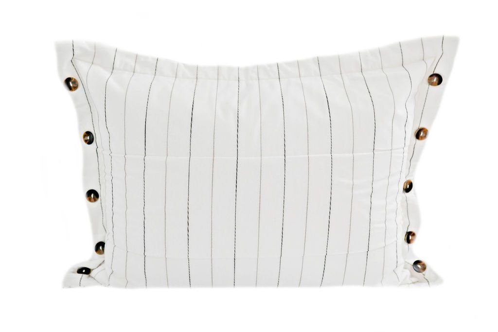 Taylor Luxe Striped Pillow Shams Beddy s Standard