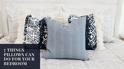 7 Things Pillows Can Do For Your Bedroom