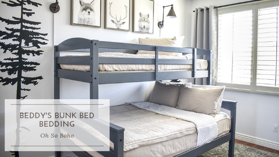 
      Beddy's Bunk Bed Bedding: Oh So Boho
    