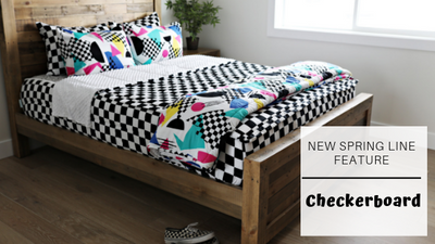 Beddy's Spring Line Feature: Checkerboard