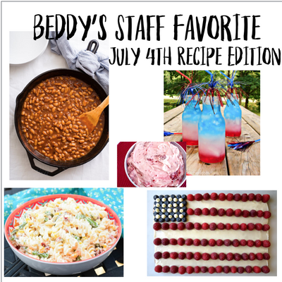Beddy's Staff Favorites: Fourth of July Recipe Edition