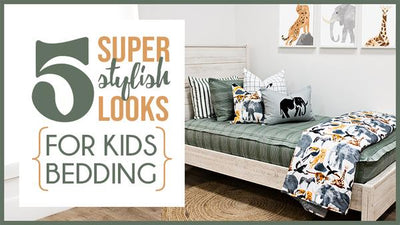 5 Super Stylish Looks For Kids Bedding