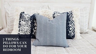 7 Things Pillows Can Do For Your Bedroom