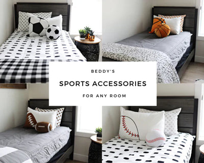 Beddy's Sports Bedding Accessories For Any Room
