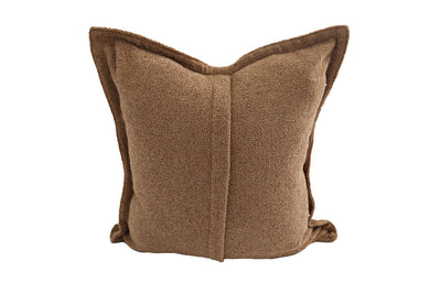Brown plush pillow