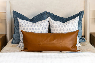 Owen Luxe Leather XL Lumbar Pillow Cover