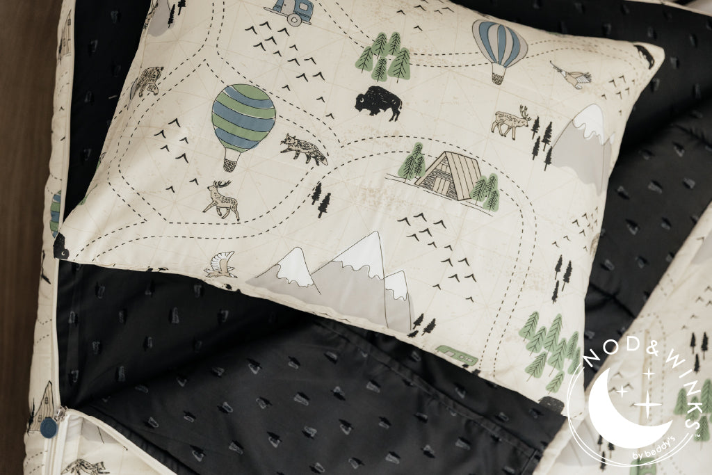 Adventure Awaits Zipper Bedding