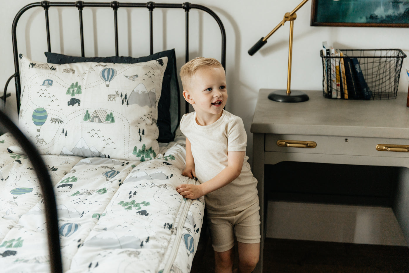 Adventure Awaits Zipper Bedding