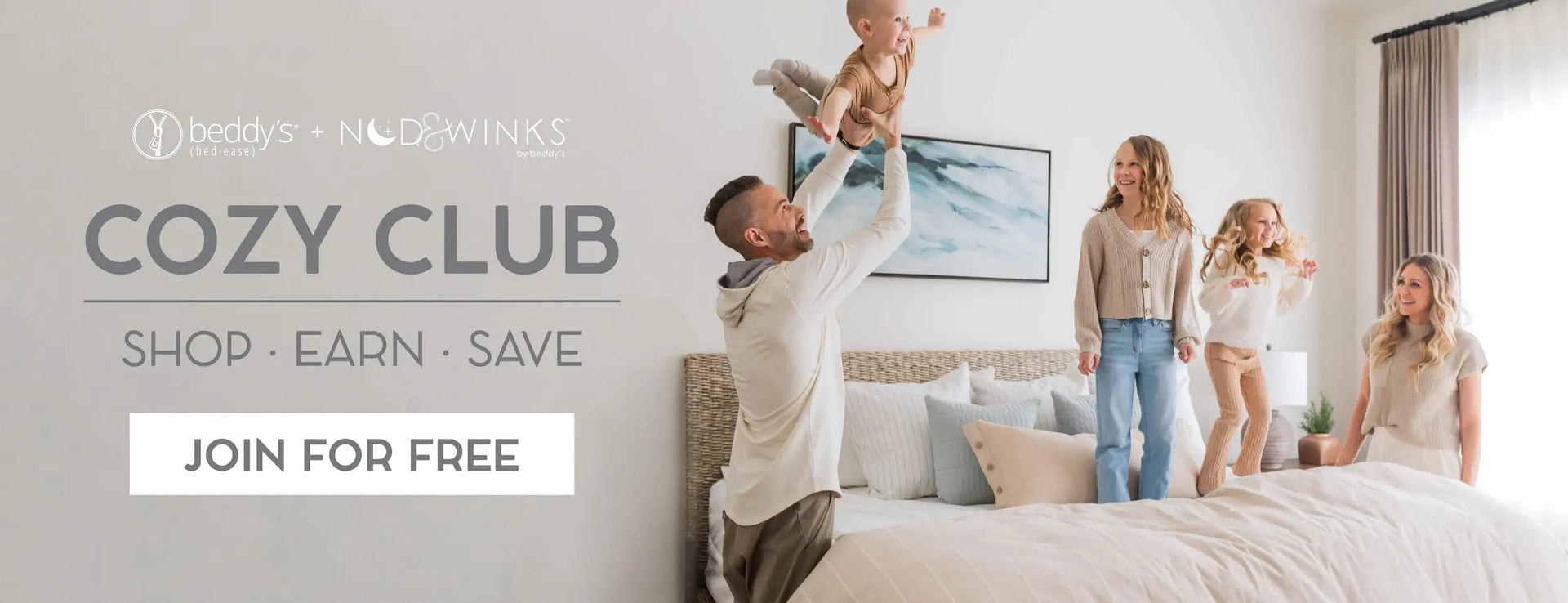 Zipper Bedding Cozy Club Rewards