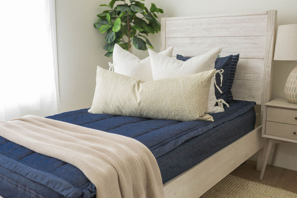 Maverick Denim Zipper Bedding | Beddy's Maverick Denim Zipper Bedding | Beddy's