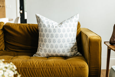 Halston Luxe Floral Euro Pillow Cover