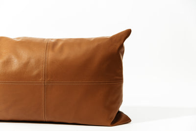 Owen Luxe Leather XL Lumbar Pillow Cover