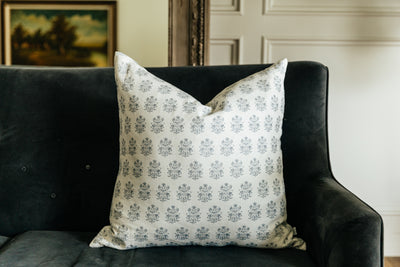 Halston Luxe Floral Euro Pillow Cover