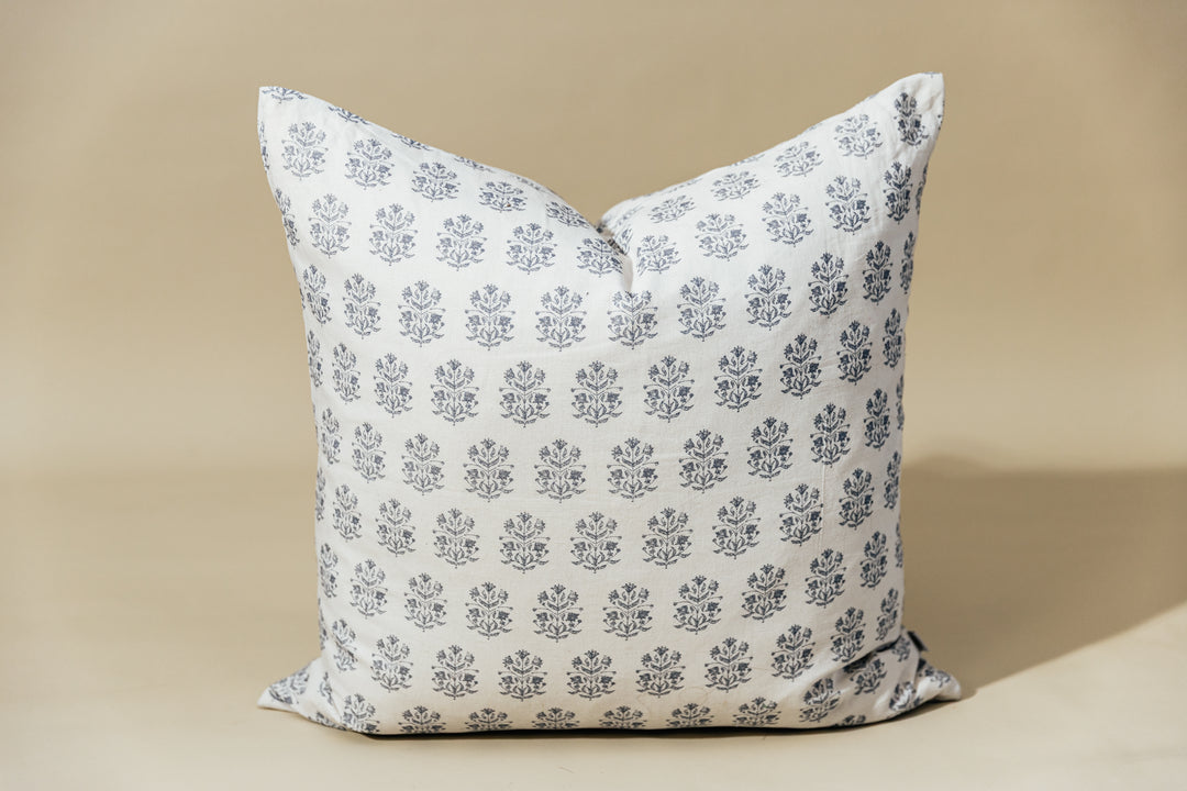 Halston Luxe Floral Euro Pillow Cover