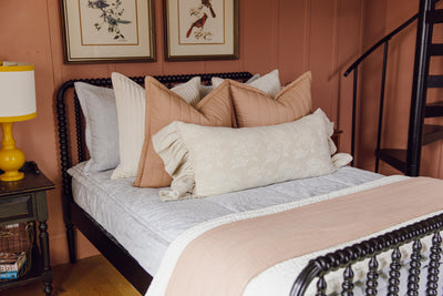 Mollie Luxe Quilted Euro Pillow Cover