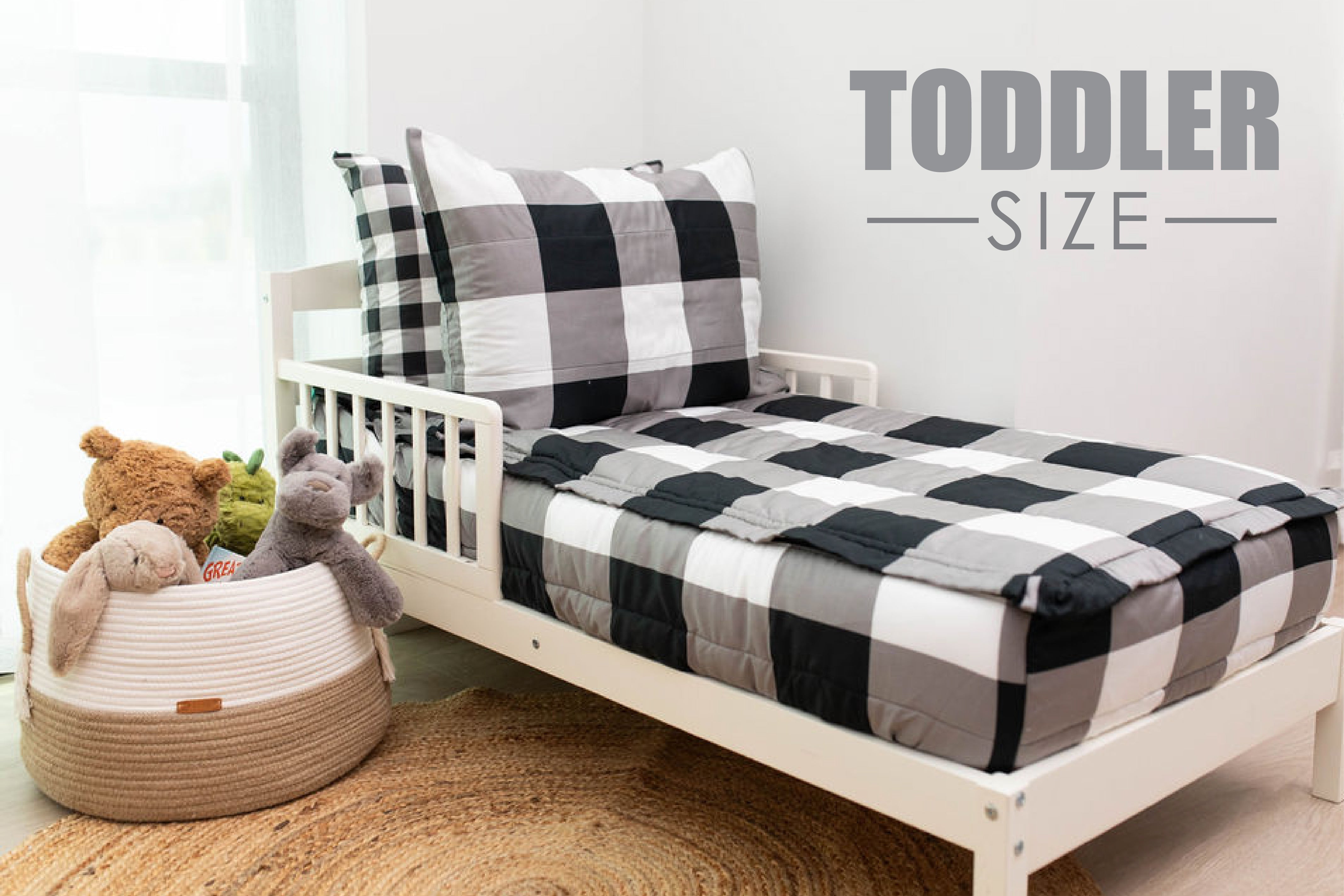 Bedding, Beddys Checked Out Twin Zipper Bedding Minky