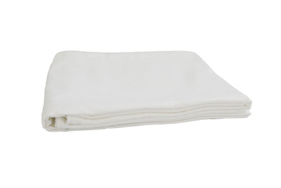 White zipbase replacement sheet folded on a white background.