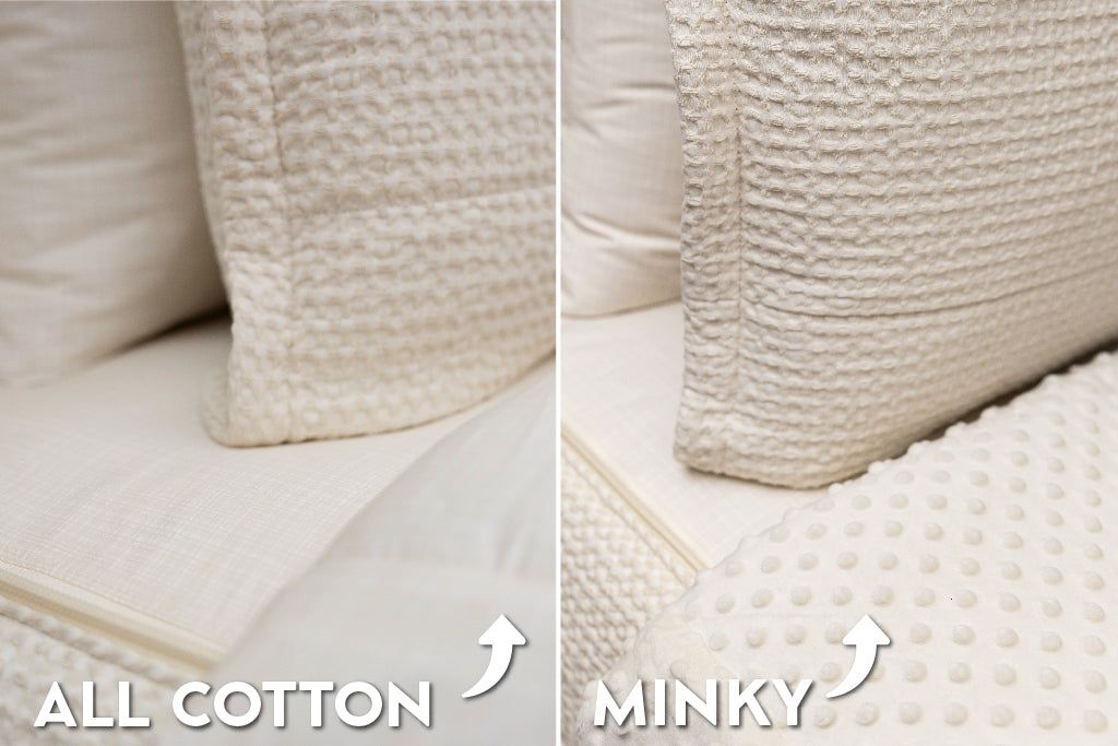Mollie Waffle Zipper Bedding | Beddy's