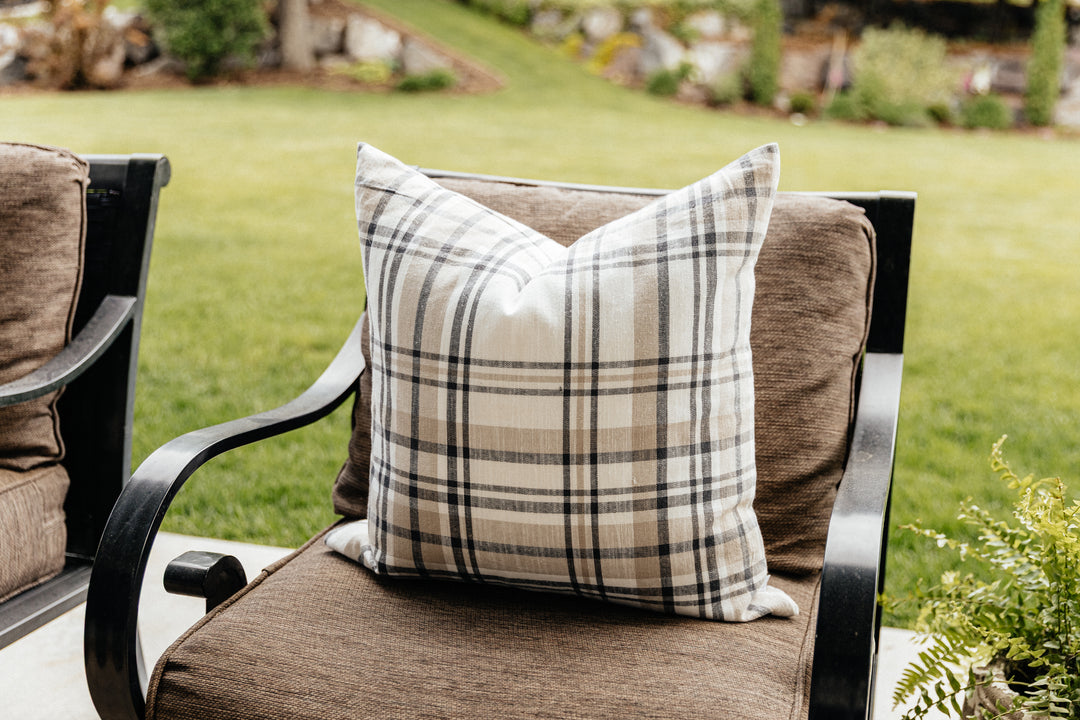 Erin Euro Plaid Pillow Covers Beddy's