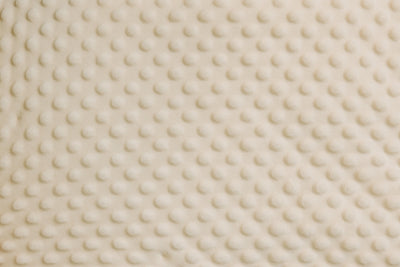 Cream minky blanket
