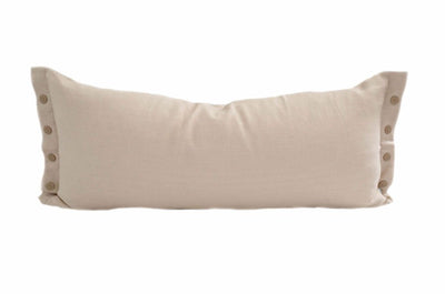 tan lumbar pillow cover