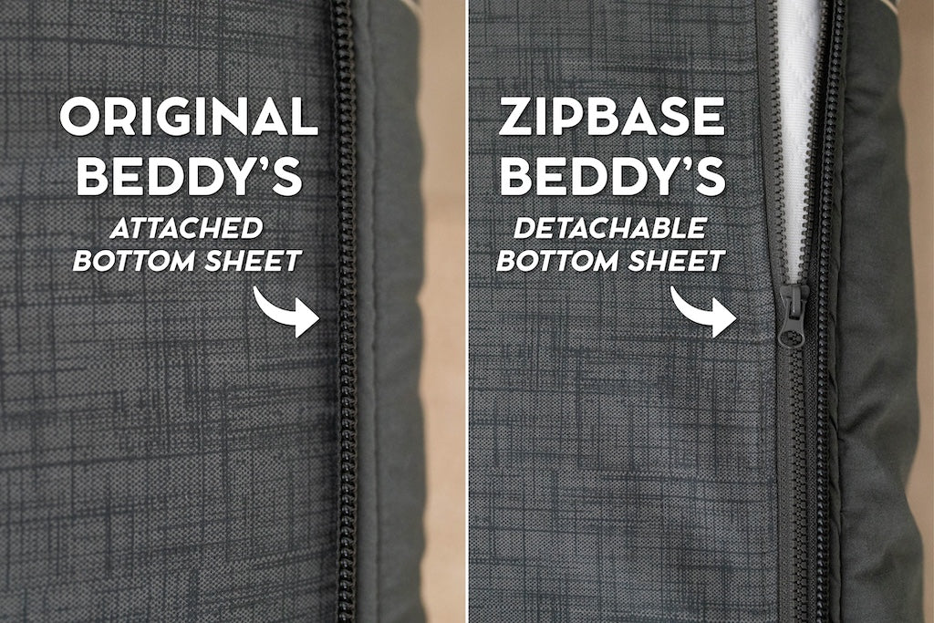 Original Beddy's vs Zipbase Beddy's