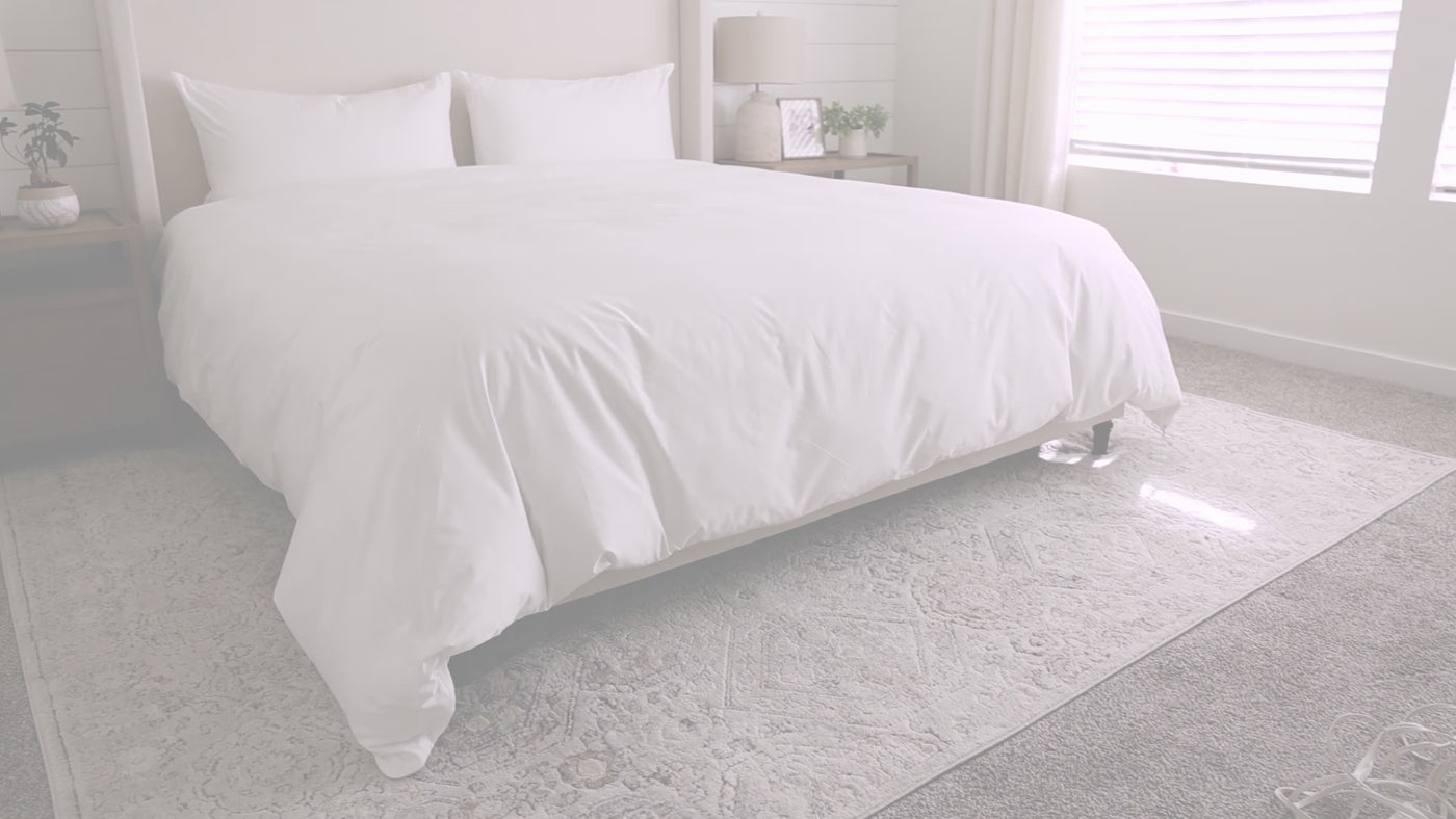 Video highlighting Beddy's Zip pure organic duvet