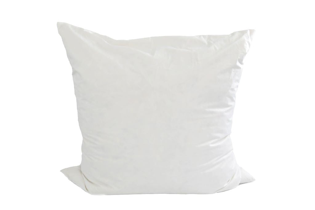 A white XL euro pillow insert