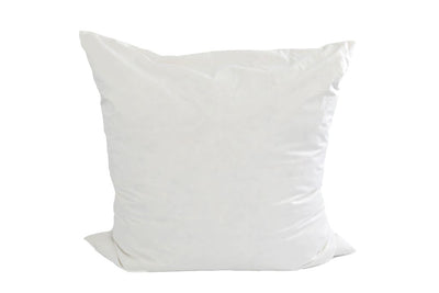 A white XL euro pillow insert