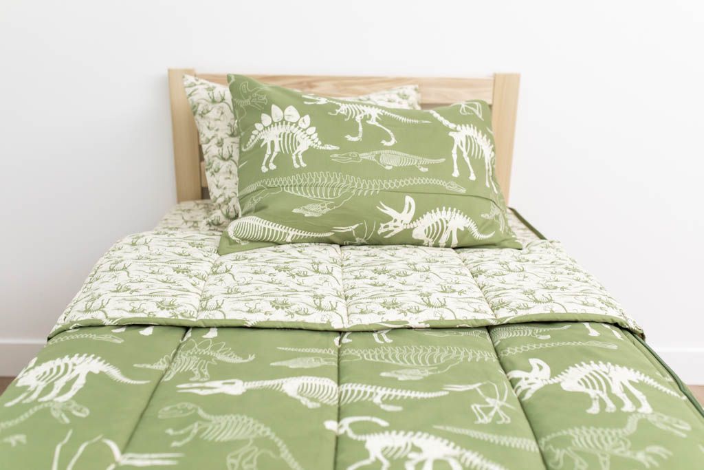 Fossil Print Kids Zipper Bedding | Beddy's Full