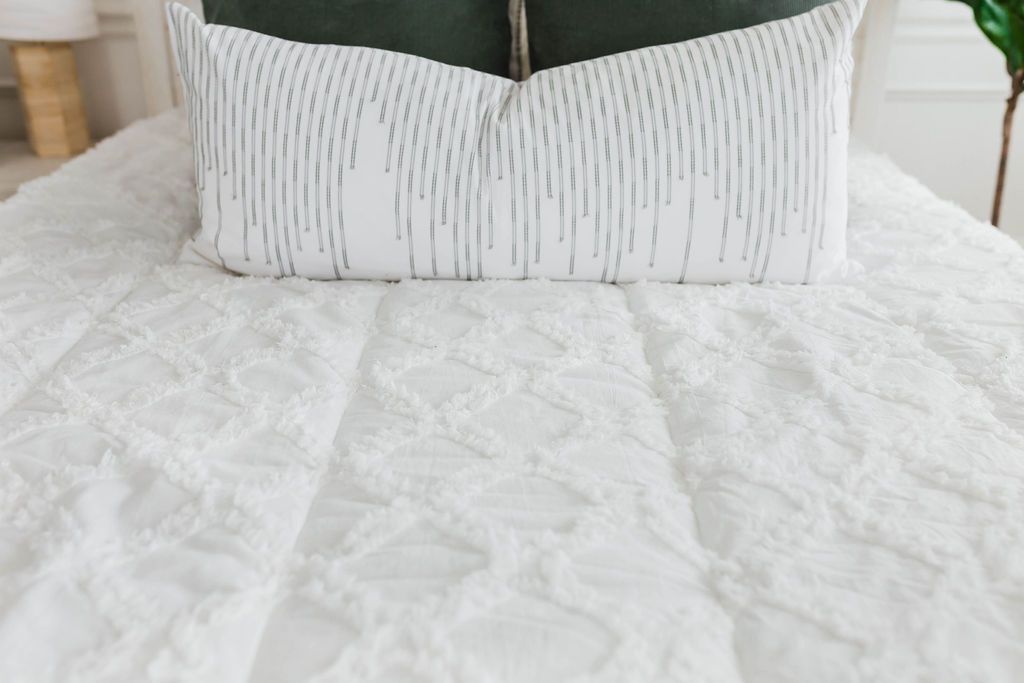 Oliver Luxe Black & White Zipper Bedding | Beddy's Minky / King