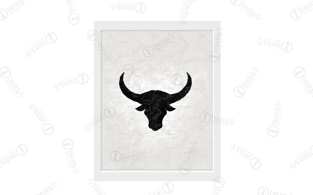 beddy's bull art work