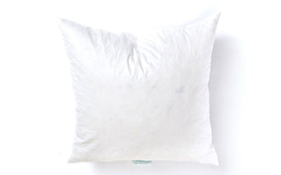 White euro feather pillow insert