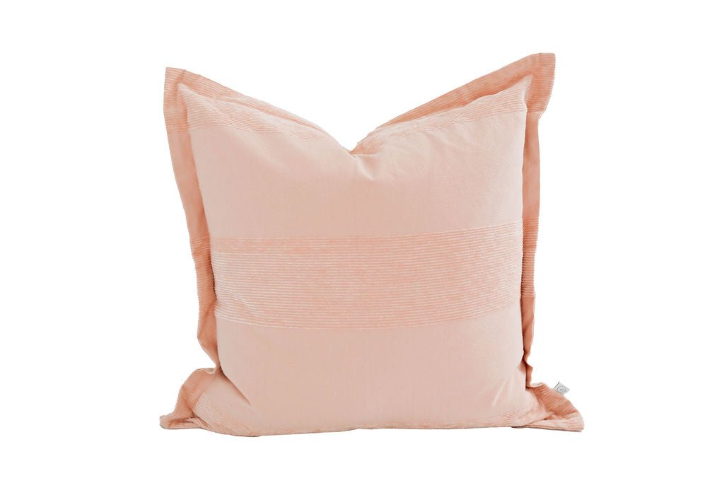 Pink euro pillow cover