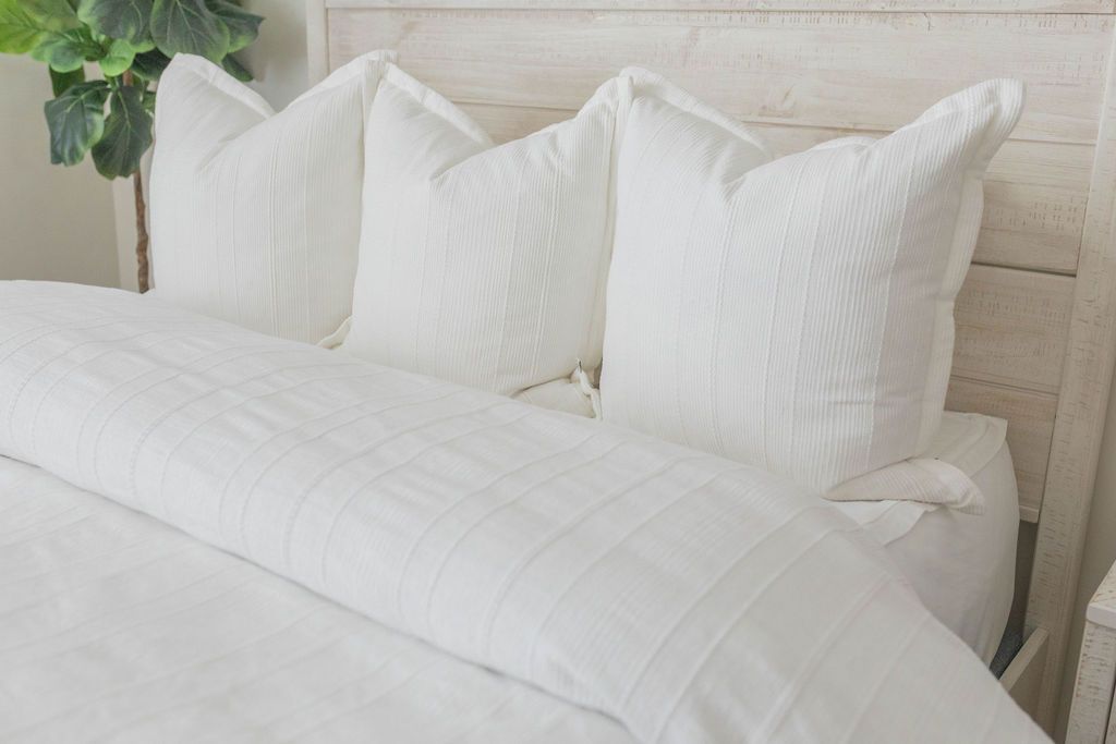 Bed pillow covers sales