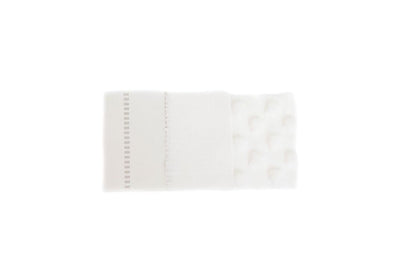 Fabric sample for white zipper bedding fabric