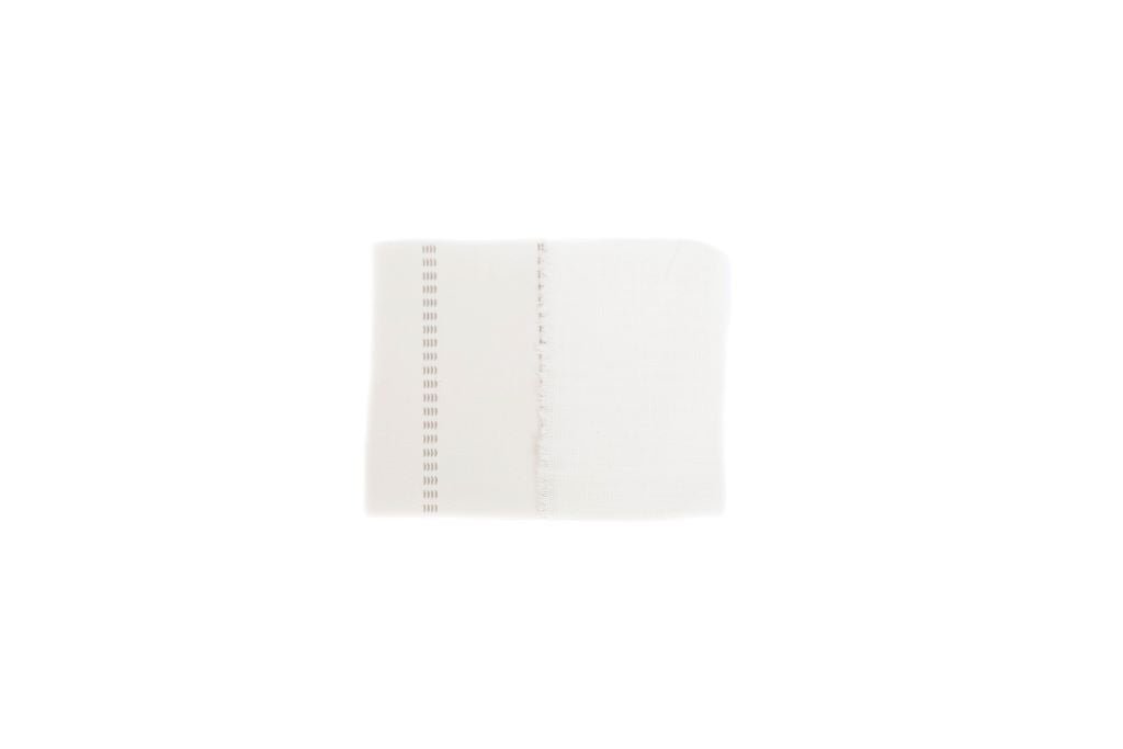 Fabric sample for white zipper bedding fabric
