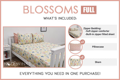Blossoms Zipper Bedding