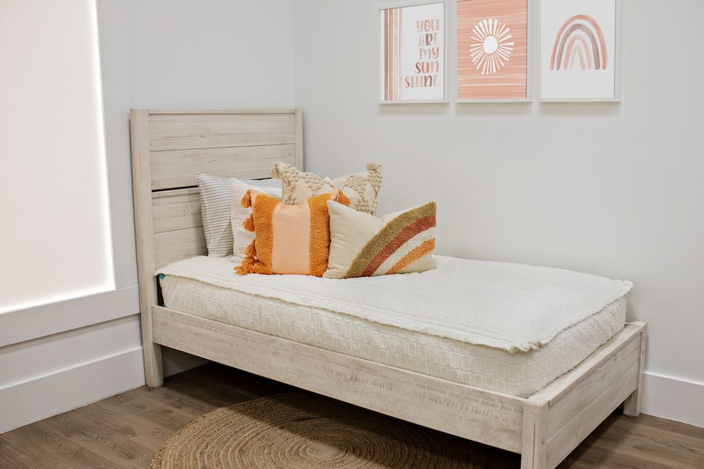 Boho twin store bed frame