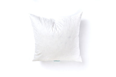 Medium white feather pillow insert 