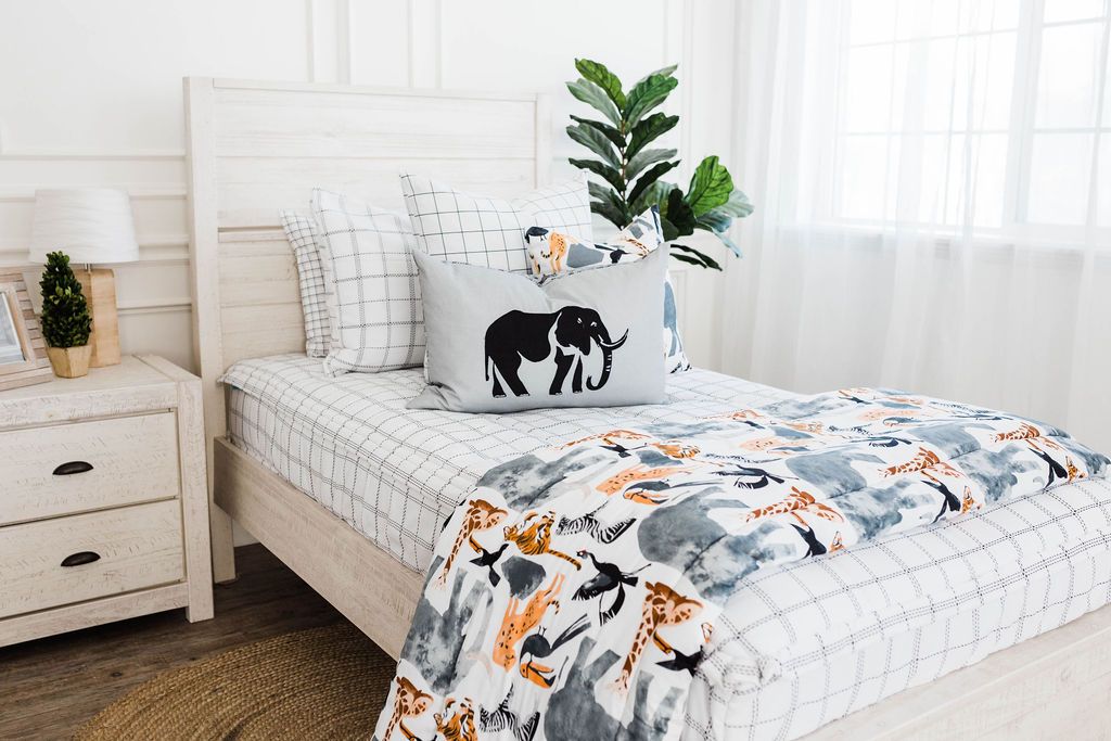 Beddy's Mason Minky Twin Zippered Bedding